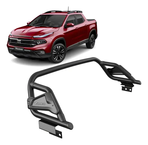 Barra antivuelco para Fiat Toro negra