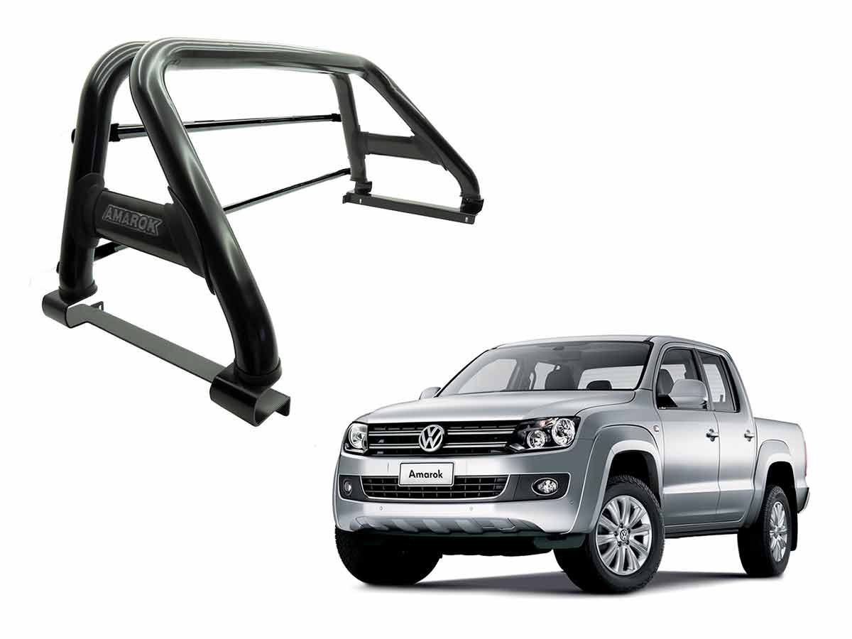 Barra antivuelco Volkswagen Amarok color negro