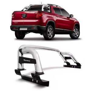 Barra antivuelco para Fiat Toro cromada
